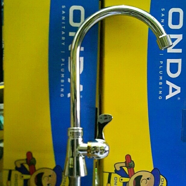 V 629 TLG ONDA KRAN AIR DAPUR KITCHEN SINK CUCI PIRING LEHER ANGSA