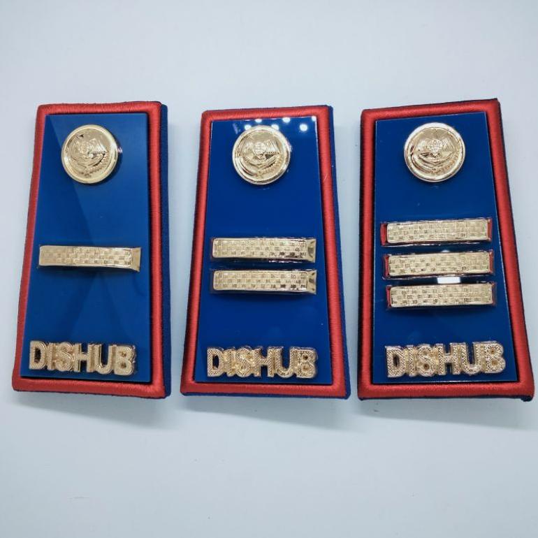 Pangkat Akrilik Dishub / Pangkat Perhubungan / Pangkat Kemenhub / Pangkat Dishub / Atribut Kemenhub 