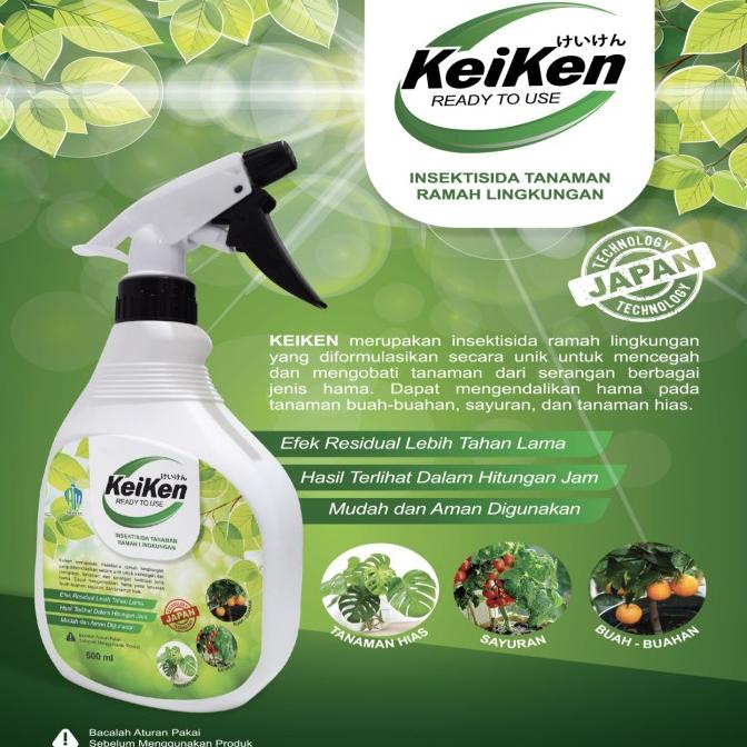 Keiken - Pupuk Hama Tanaman - Kutu Putih Kutu Daun Hama Pengerek Daun