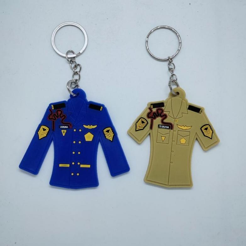 Gantungan Kunci Karet Pdh Sttd / Miniatur Kunci Karet Pdh Sttd / Sekolah Tinggi Transportasi Darat /
