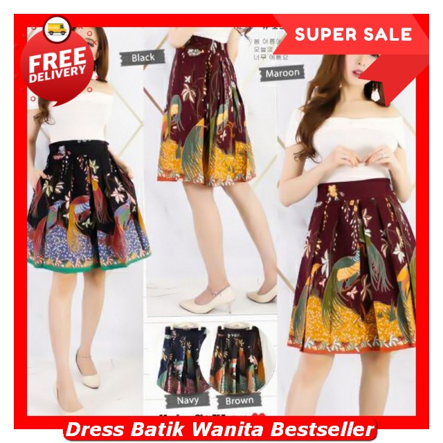 Dres Batek Kondangan Wanita Modern Dreas Natal Btk Dres Dewasa Terbaru 2023 Dreas Bathik Cewek Impor