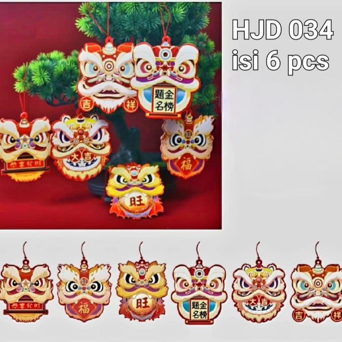 

Gantungan Barongsai Isi 5 Hiasan Imlek Dekorasi Pohon Meihwa Murah Pengiriman Cepat