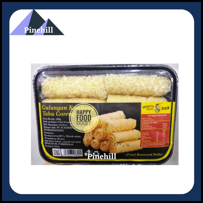 

DISKON MAMATA BEANCURD SPRING ROL / MAMATA GULUNGAN KEMBANG TAHU GORENG 180GR !