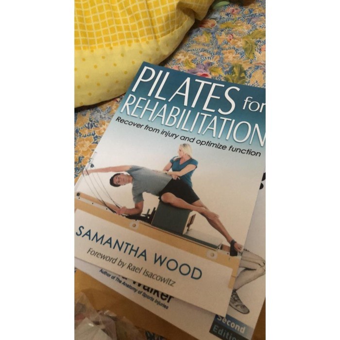 

Pilates for Rehabilitation Samantha Wood 2018 Human Kinetics Pub