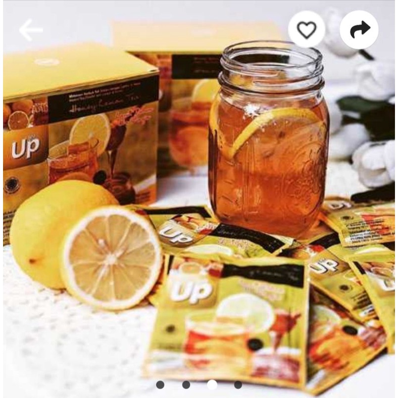 

Minuman Lemon Tea dengan Madu dari CNI Up Honey Lemon Tea