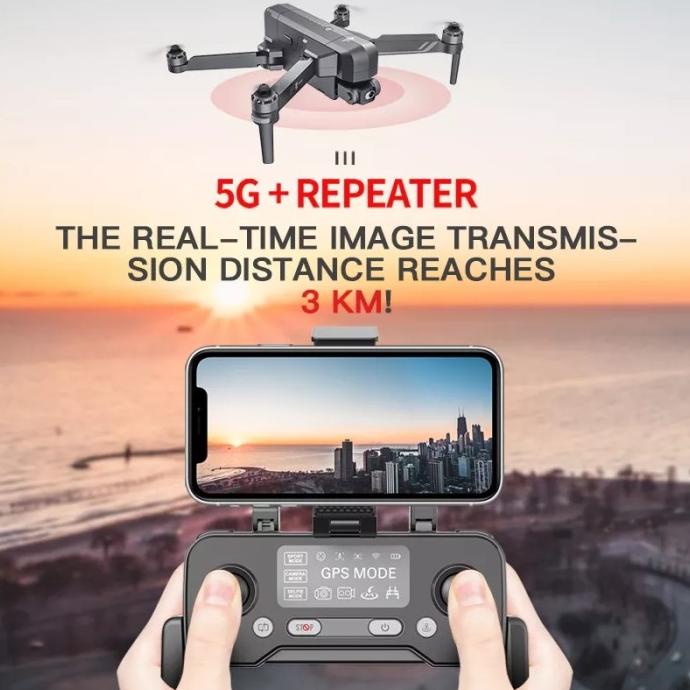 Sjrc F11S 4K Pro Drone 2 Axis Gimbal Eis Camera Gps 5G Wifi 3Km