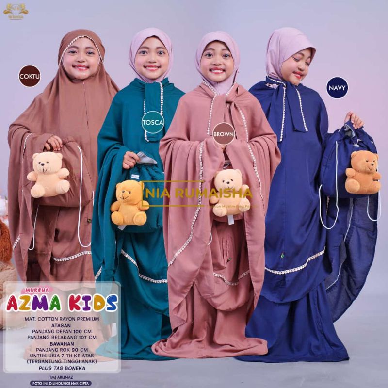 Mukena anak/azma kids mukena by nia rumaisha