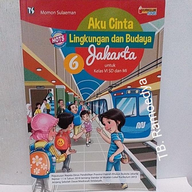 

SALE Buku Aku Cinta Lingkungan dan Budaya Jakarta SD/MI Kelas 6 Termurah