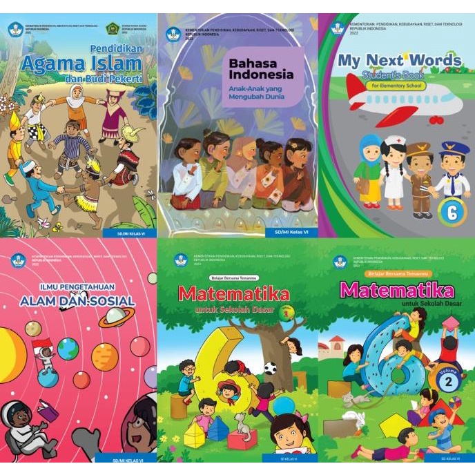 

SALE BUKU KURIKULUM MERDEKA KELAS 6 SD (1 SET) BUNDLING Termurah