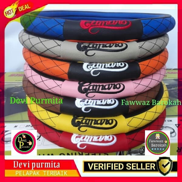 Cover Sarung Setir Stir Original Mbtech Camaro Mobil Honda
