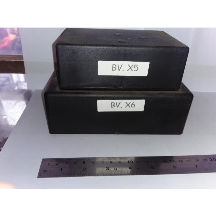 .........] Box Plastik Hitam Type X6 Kotak Elektronik Panel Mikrotik Project