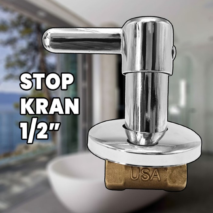 @#@#@#] Stop Kran Tanam 1/2 Inc Kran Dinding Kran Air Cabang Kuningan JS-61