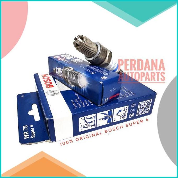 Busi Toyota Kijang Kotak Kapsul Asli Original BOSCH Super Kaki4 20JVL