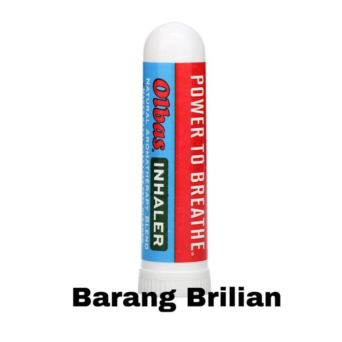 hqu Olbas Therapeutic inhaler 285 mg nasal pelega hidung sinus pernafasan