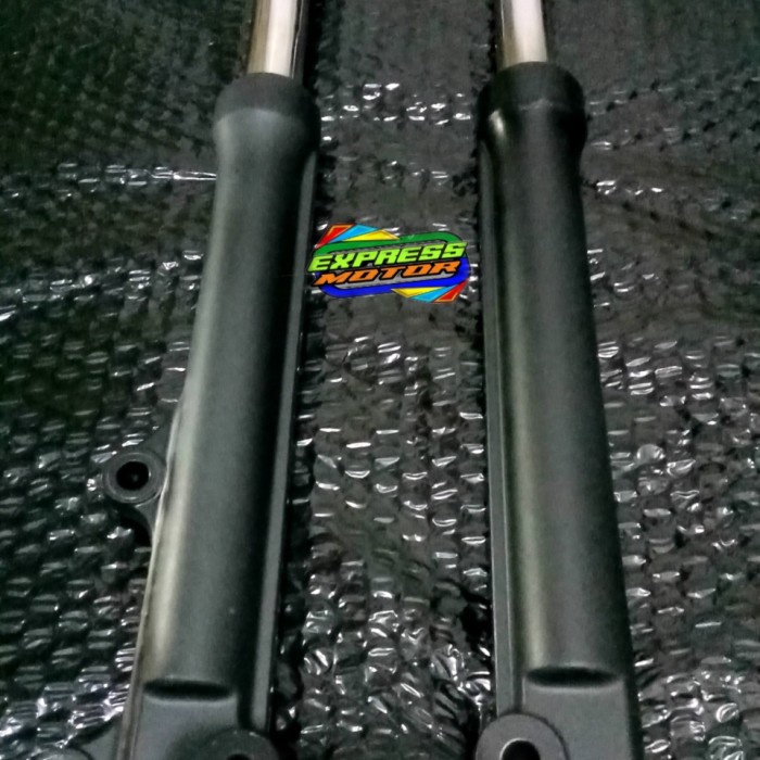 {BEKAS} shock depan mio j/mio gt/soul gt 115 original copotan motor - Hitam Berkualitas