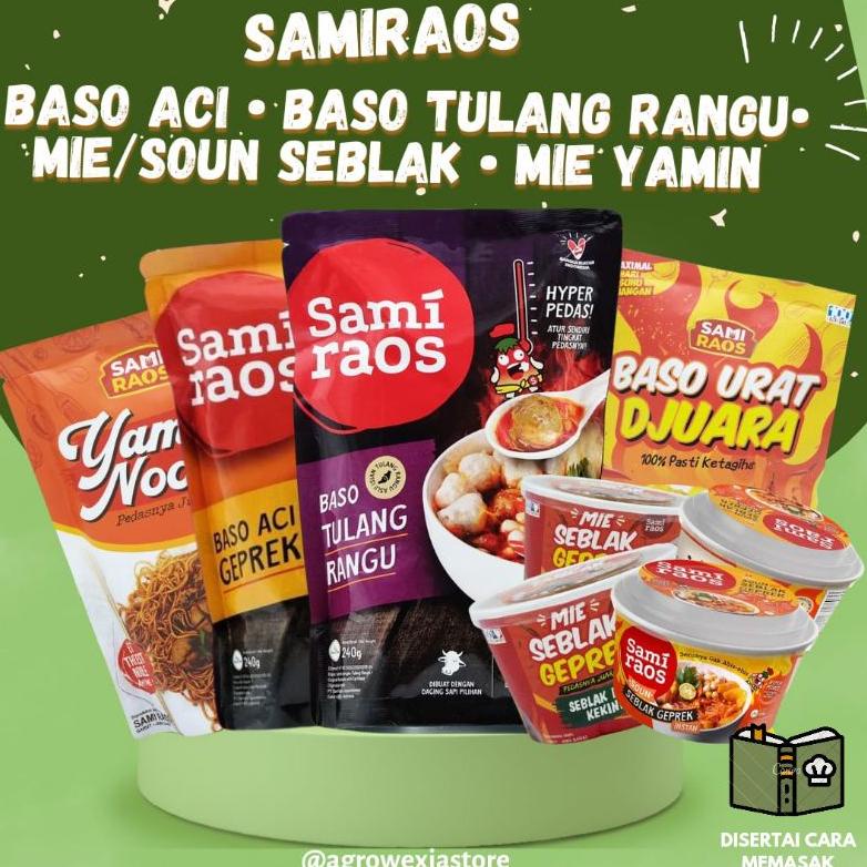 

TRENDING!! BASO ACI SAMIRAOS BAKSO BOCI TULANG RANGU CUANKI SEBLAK MIE SOUN URAT DJUARA YAMIN NOODLE CARBONARA CHEESE BULDAK PRODUK TERLARIS BULAN INI