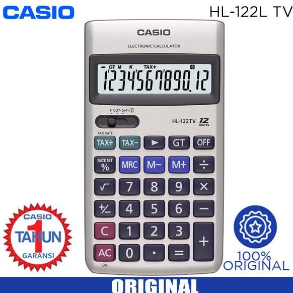 

Casio Calculator HL 122 TV