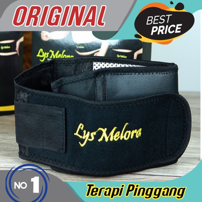 LysMelora Alat Terapi Pemanas Pinggang Syaraf Terjepit Erin MI