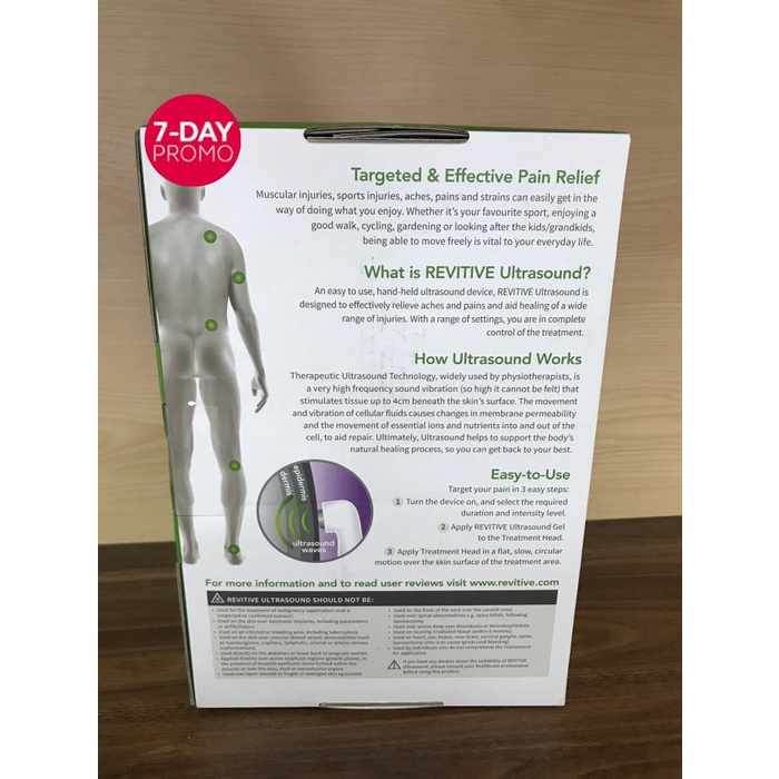 Revitive Ultrasound / Ultralieve Ultrasound Therapy Device Erin MI