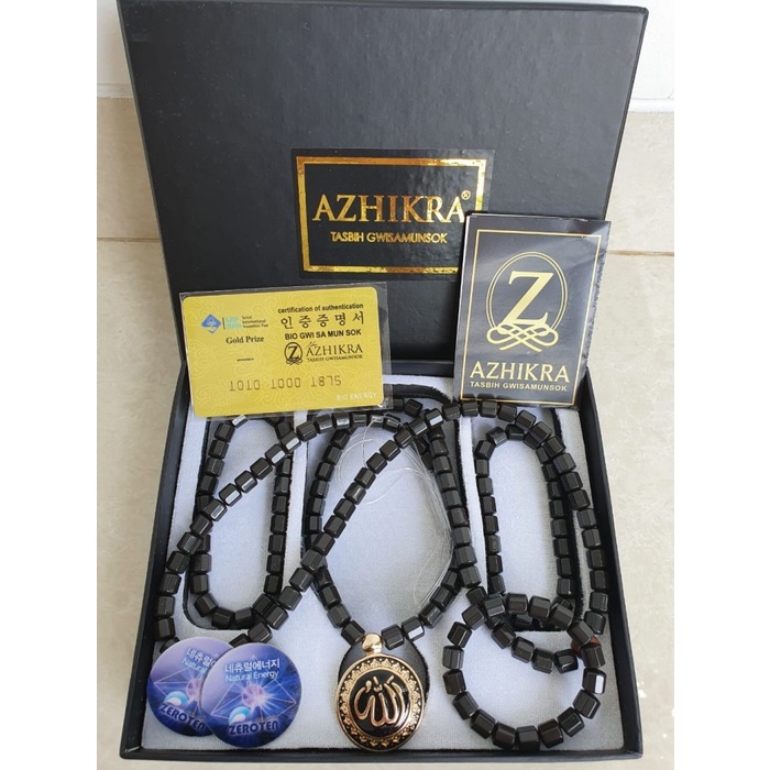 Kalung Kesehatan Azhikra Azikra Tasbih Azzikra Paket Family Erin MI
