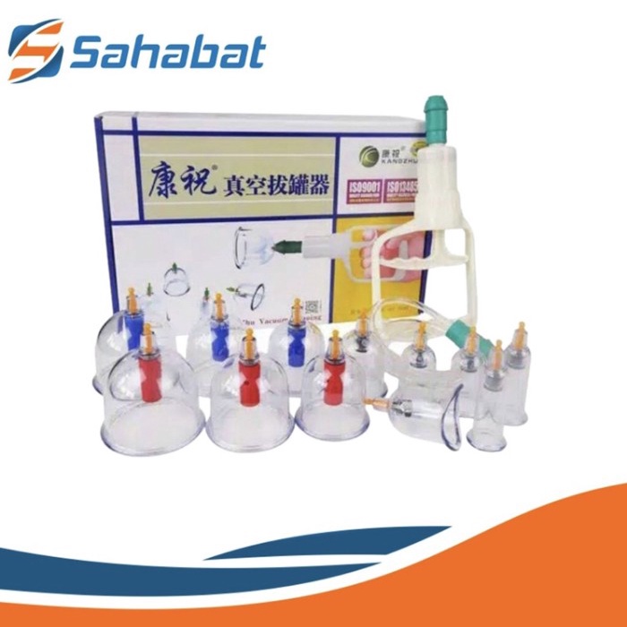 Alat Bekam Atau Kop Angin Kang Zhu Isi 12.