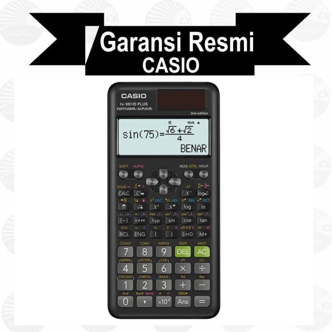 

Scientific Calculator - Casio FX-991 ID Plus 2nd Edition - MURAH