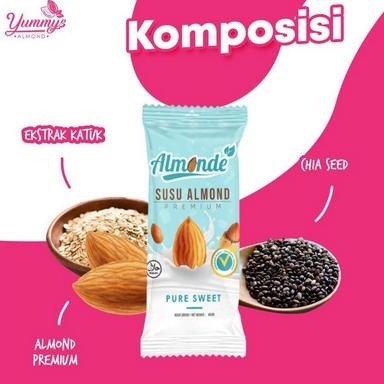 Terbaru Almonde Premium Almond Untuk Ibu Hamil & Program Hamil / Almonde Susu Ibu Hamil / Almonde Su