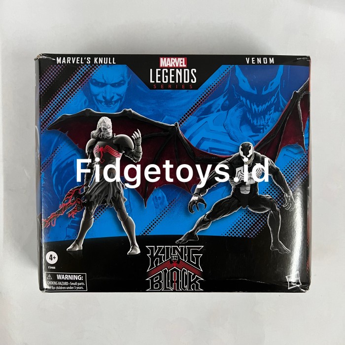 [Original] Marvel Legends 60Th Anniversary Marvel’S Knull And Venom King In Black Terbaru