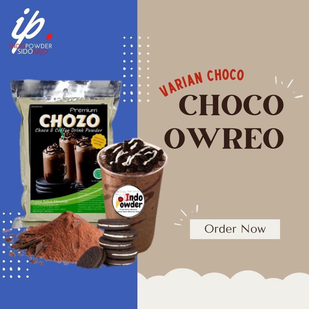 

TERBAIK BUBUK MINUMAN COKLAT RASA CHOCO OWEO 1 KG / NYOKLAT RASA OWEO / CHOCO RASA OWEO CHOZO / INDOPOWDER NOVEMBER CERIA UNTUK ANDA