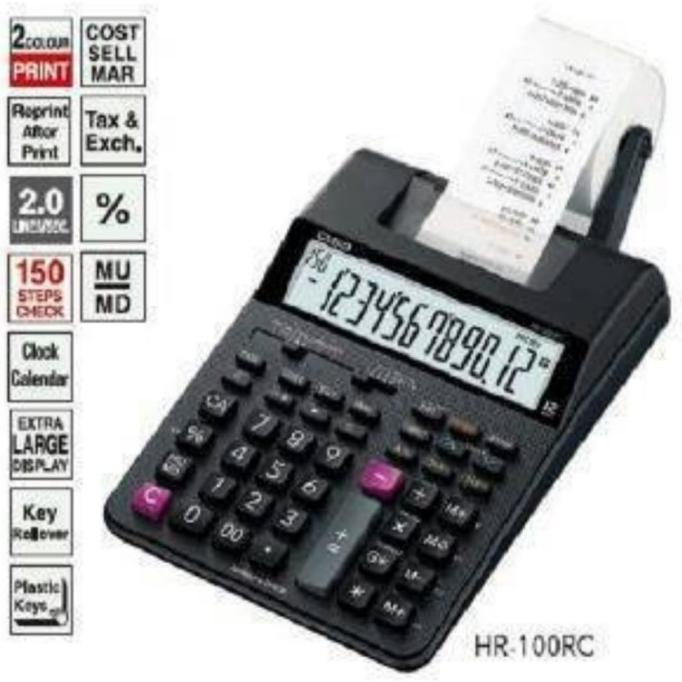 

PAKET LENGKAP!CASIO HR-100TM,(1PCS TINTA ORI JAPAN,1PAK/10ROLL KERTAS)