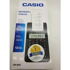 

CASIO HR-8RC KALKULATOR PRINTING / PRINT CALCULATOR