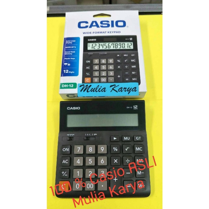 

Calculator Casio DH 12 Kalkulator Casio DH 12