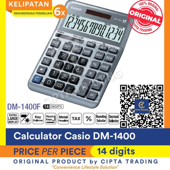

Calculator - Casio - DM-1400