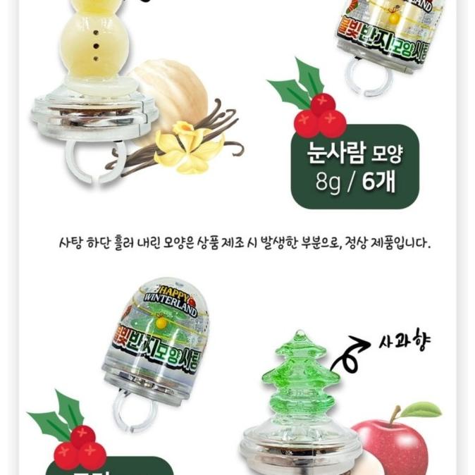 

Kuntistore_26 // Ring Candy Led Happy Winterland Christmas Permen Korea Berkualitas