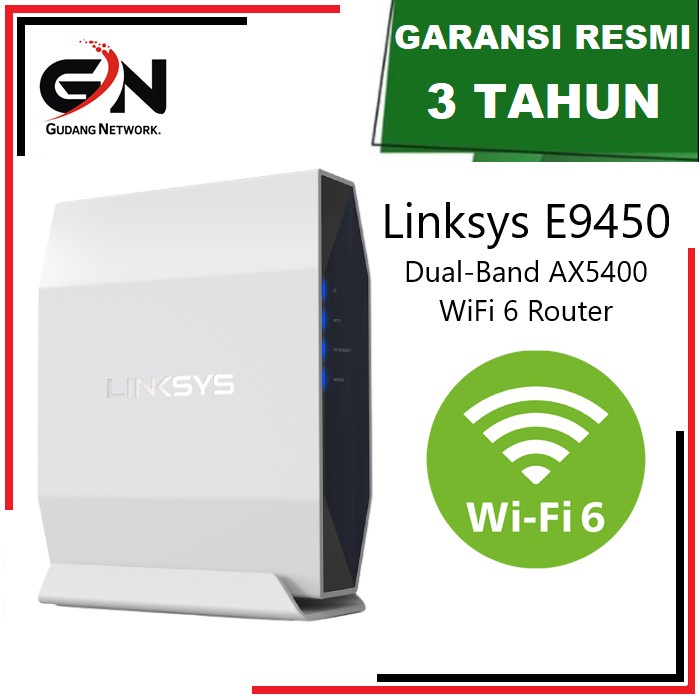 Linksys E9450 Dual-Band AX5400 WiFi 6 Router E 9450