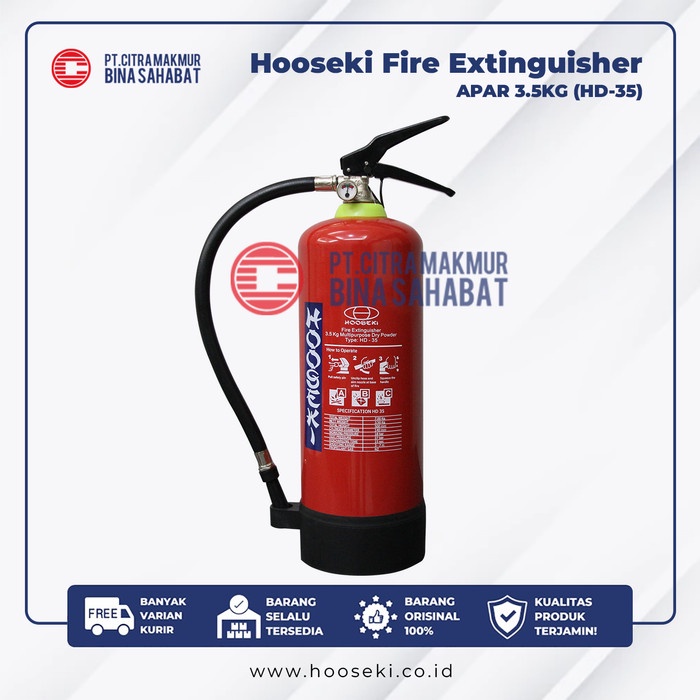 HOOSEKI FIRE EXTINGUISHER APAR 3.5KG (HD-35)