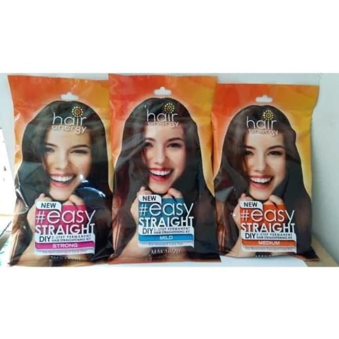 Makarizo Easy Straight 80 Ml Sachet/ Cream Smoothing Rambut Kode 1043