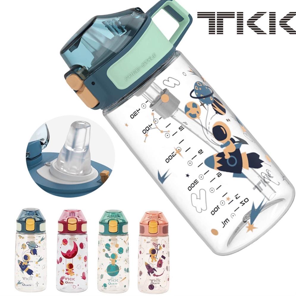 Bunda TKK3002 Botol Minum Karakter Botol Minum Sedotan Anak 450ml Botol Anak Botol Plastik botol air