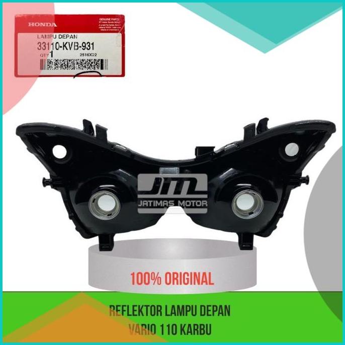 Reflektor lampu depan vario 110 karbu 33110-KVB-931 33100-KVB-931 20J