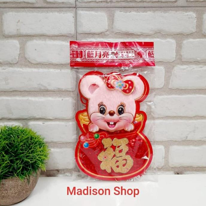 

Gantungan Tikus Bulu Manik Hiasan Dekorasi Tikus Imlek Premium Murah Pengiriman Cepat