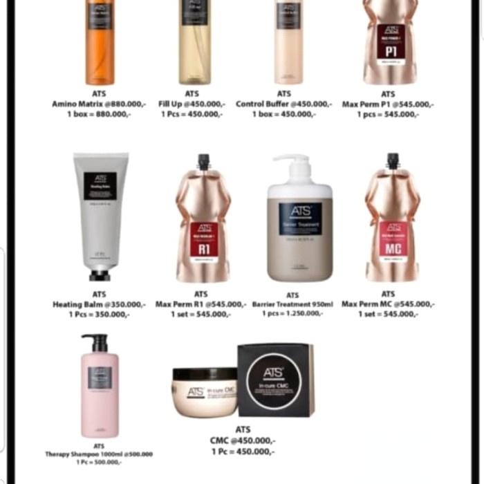 [New Ori] Treatment Rambut Rusakats Max Mc Multi-Control Korea Permanent Blow Berkualitas
