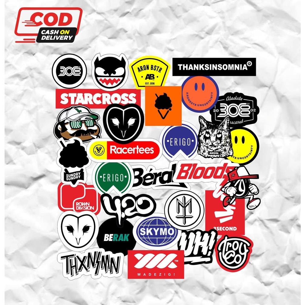 

Diskon Sticker Stiker Brand Distro 30 Picis Stiker Helm Stiker Motor Stiker Hp Stiker Tumbler Stiker Laptop Stiker Koper Big Sale