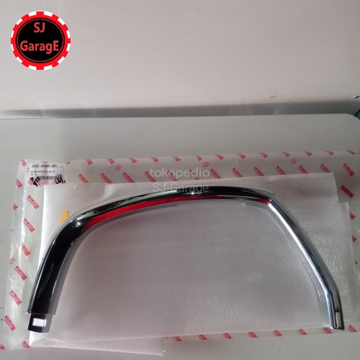 List Grill Chrome Side Samping Daihatsu Ayla 53124-Bz020 Kode Ad311
