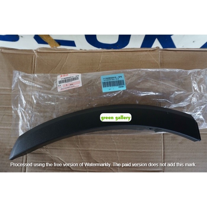 Moulding / Spoiler / List Bumper Depan Suzuki Ignis Gx Original Kode Ad192