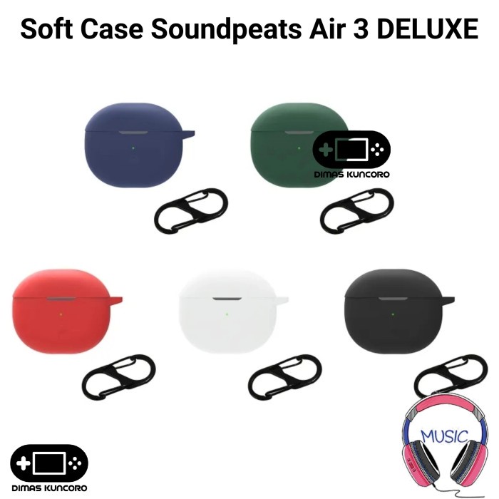 Promo Soft Case Soundpeats Air 3 Deluxe Silicone Silikon Air3 Cover Casing