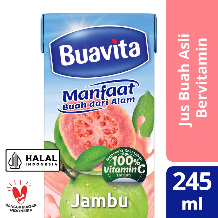 

Buavita Minuman Sari Buah Guava 245 ml