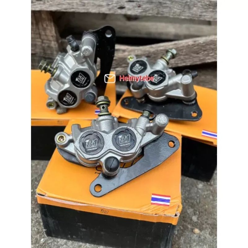 kaliper 2p 81 formula kaliper formula wave/wave 125 Supra x kharisma set breket disc 220 mm