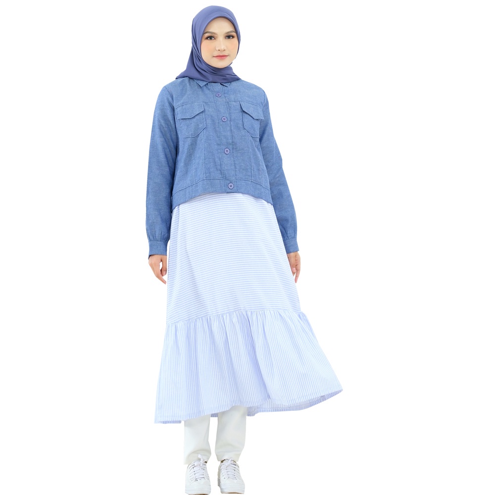 Tunik Katun Model Terbaru Wanita Remaja Casual Outfit