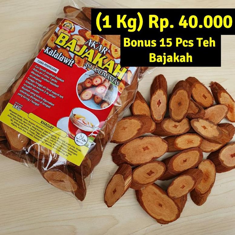 

New! Akar Bajakah Kalalawit Merah Asli Kalimantan (1Kg) ..