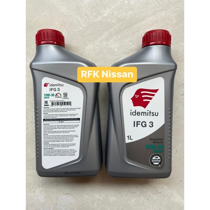 oli mesin mobil idemitsu 10w/30 10/30 10w-30 10-30 lelalela8187